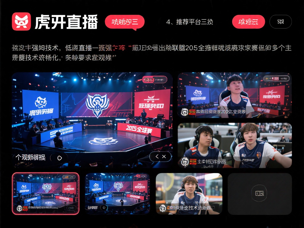 四、推荐平台三：虎牙直播
虎牙直播以其